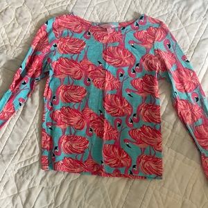 Lilly kids long sleeve Flamingo cotton t-shirt